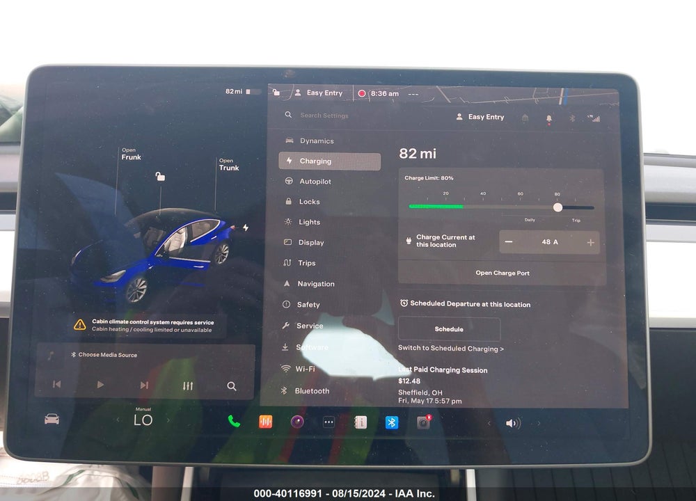 2018 TESLA MODEL 3 LONG RANGE/PERFORMANCE VIN: 5YJ3E1EB7JF100968