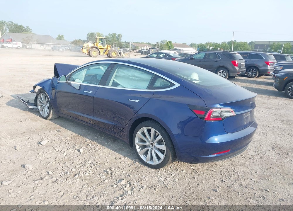 2018 TESLA MODEL 3 LONG RANGE/PERFORMANCE VIN: 5YJ3E1EB7JF100968