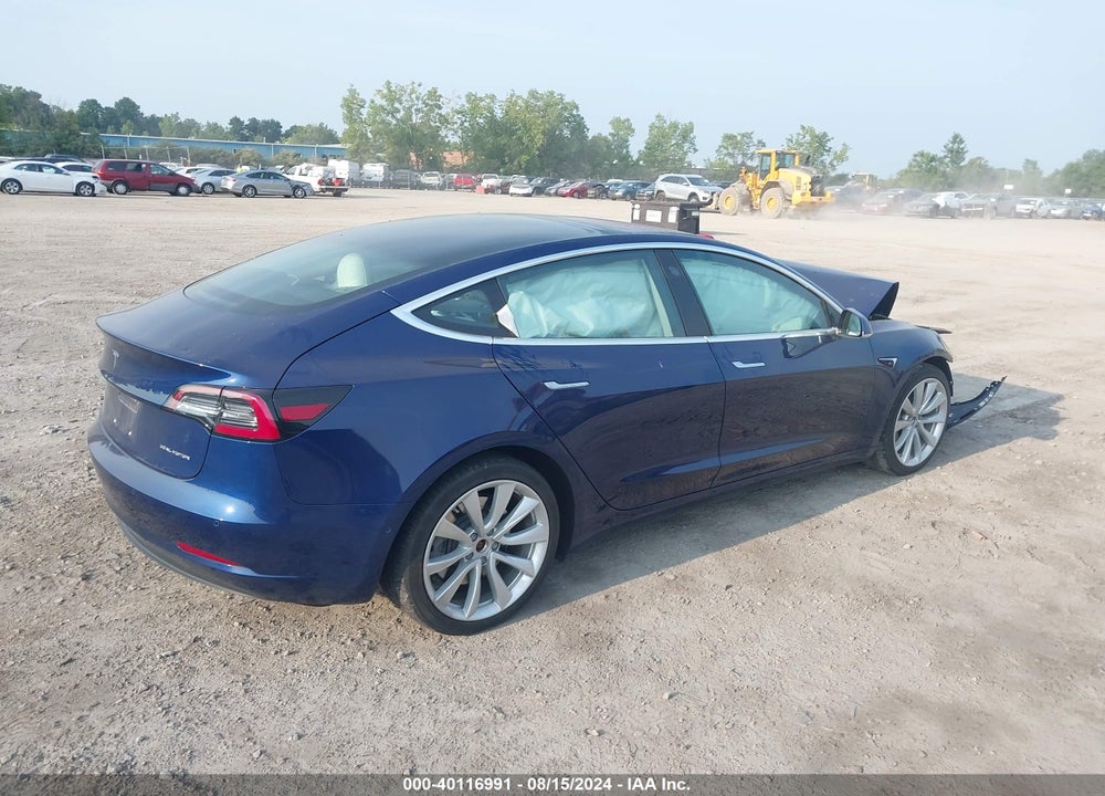 2018 TESLA MODEL 3 LONG RANGE/PERFORMANCE VIN: 5YJ3E1EB7JF100968