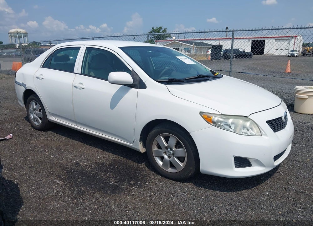2009 TOYOTA COROLLA LE VIN: 2T1BU40E09C124529