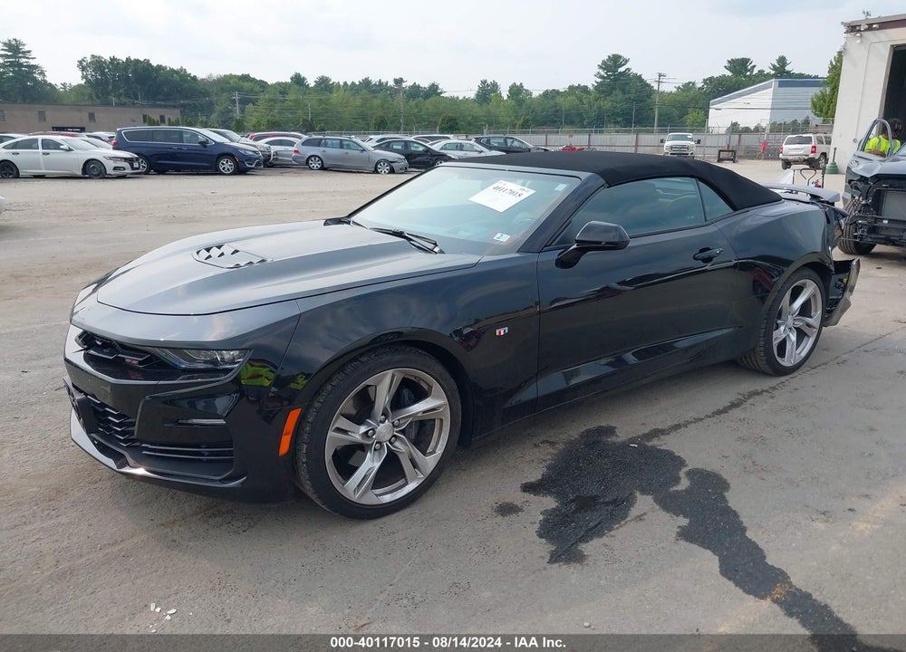 2020 CHEVROLET CAMARO RWD 2SS VIN: 1G1FH3D76L0112262