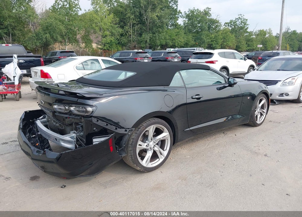 2020 CHEVROLET CAMARO RWD 2SS VIN: 1G1FH3D76L0112262