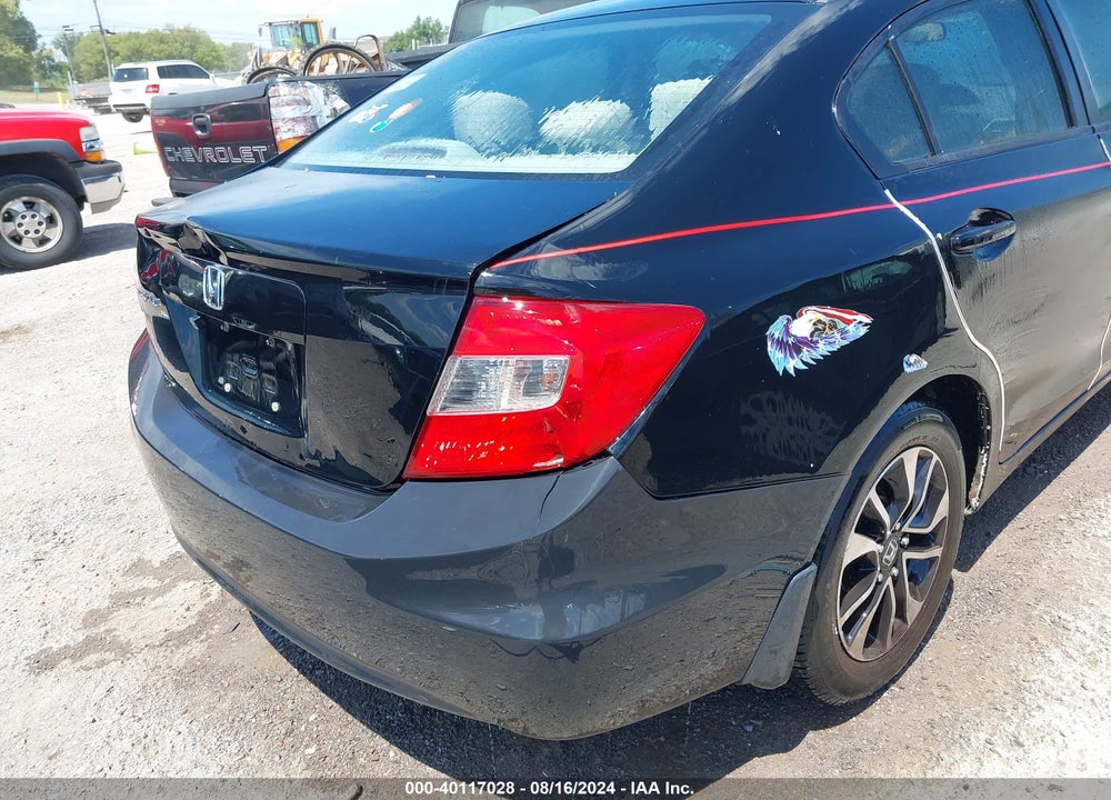 2012 HONDA CIVIC LX VIN: 19XFB2F53CE060269