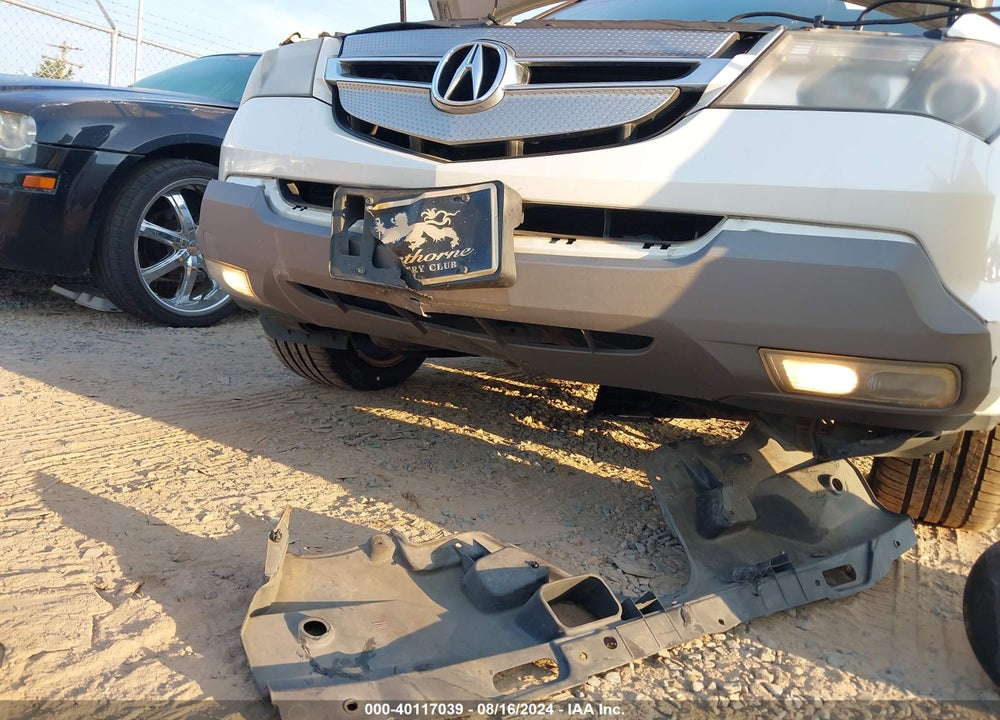 2008 ACURA MDX TECHNOLOGY PACKAGE VIN: 2HNYD28448H500237