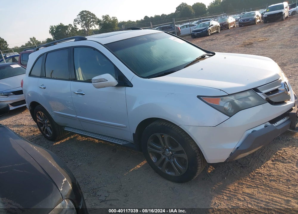 2008 ACURA MDX TECHNOLOGY PACKAGE VIN: 2HNYD28448H500237