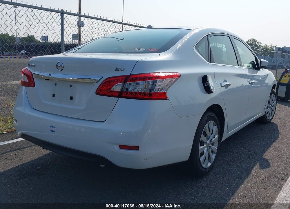 2015 NISSAN SENTRA SV VIN: 3N1AB7AP0FY368845