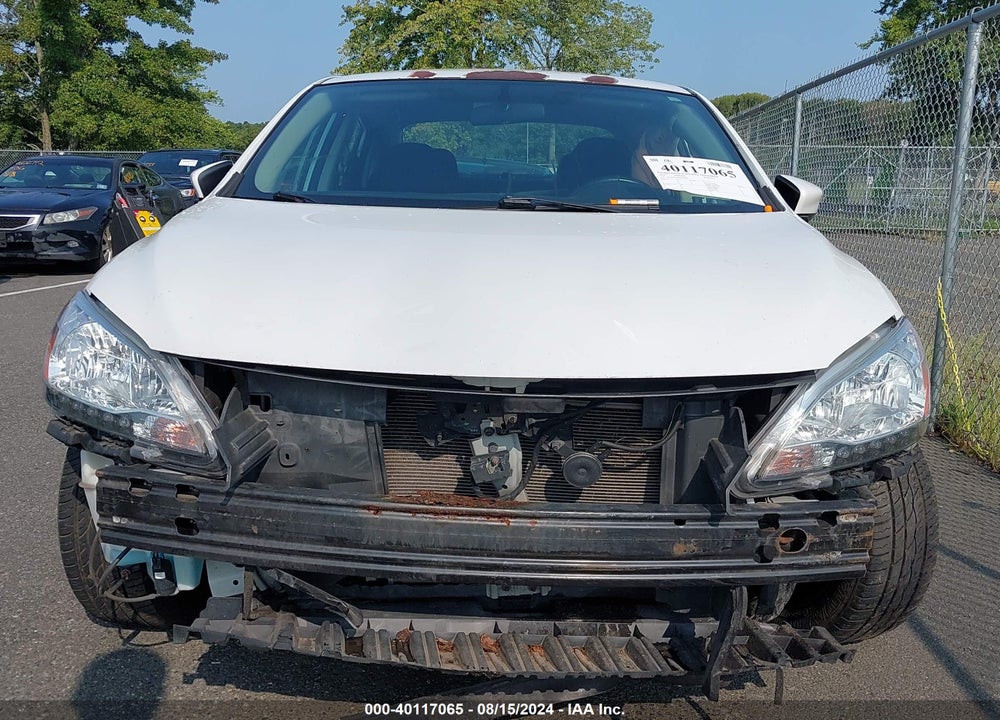 2015 NISSAN SENTRA SV VIN: 3N1AB7AP0FY368845