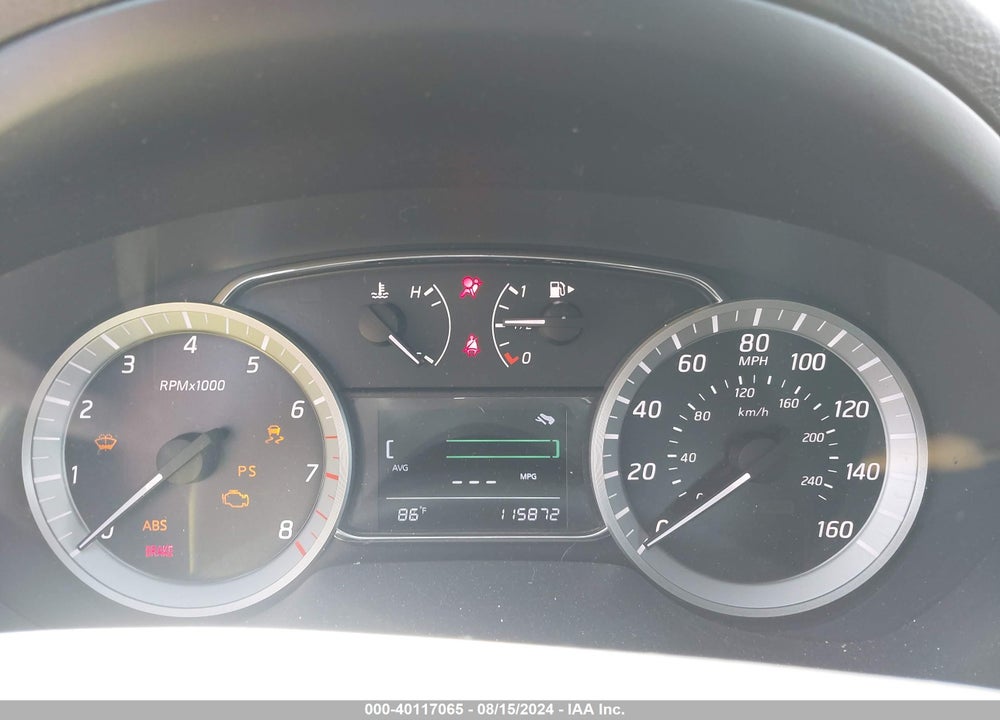 2015 NISSAN SENTRA SV VIN: 3N1AB7AP0FY368845
