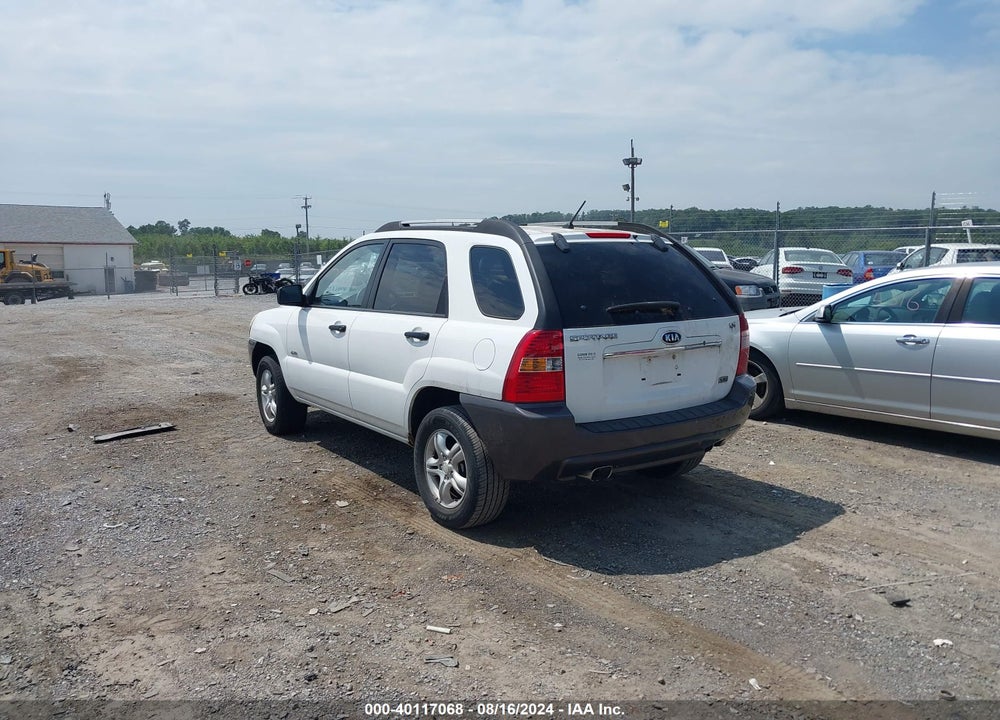 2008 KIA SPORTAGE LX V6 VIN: KNDJE723787475914