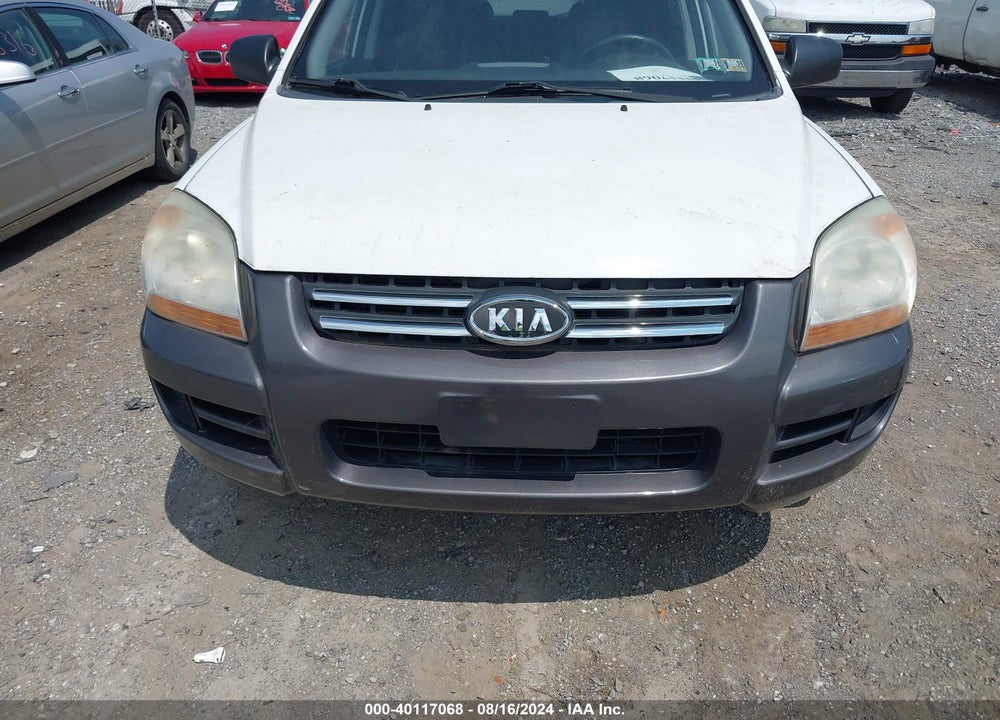 2008 KIA SPORTAGE LX V6 VIN: KNDJE723787475914