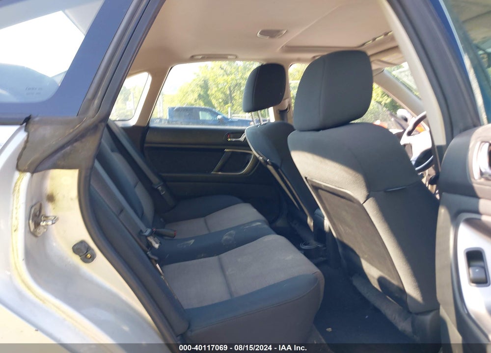 2007 SUBARU LEGACY 2.5I VIN: 4S3BL616177200635