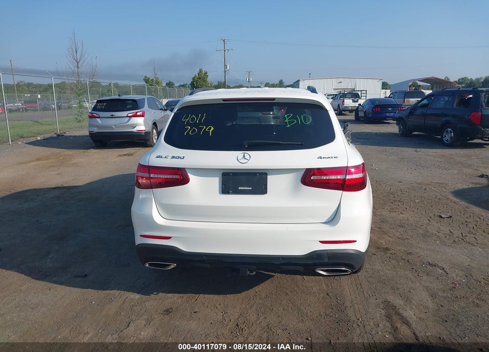 2019 MERCEDES-BENZ GLC 300 4MATIC VIN: WDC0G4KB1KV136705