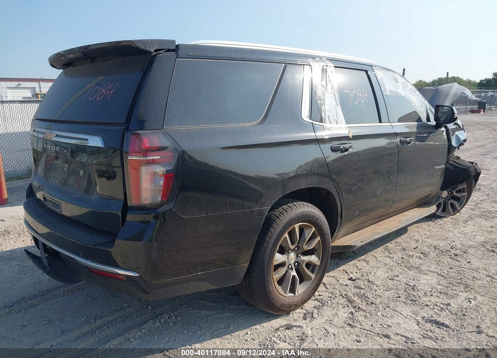 2021 CHEVROLET TAHOE 4WD LT VIN: 1GNSKNKD6MR110351