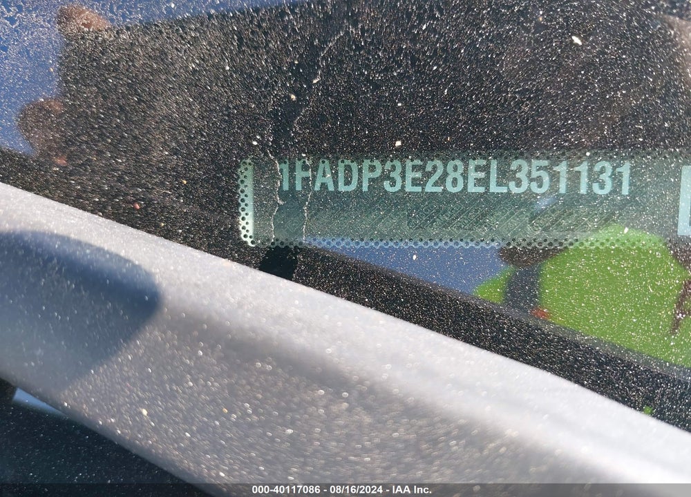 2014 FORD FOCUS S VIN: 1FADP3E28EL351131