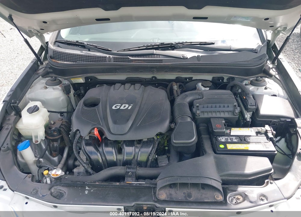 2013 HYUNDAI SONATA GLS VIN: 5NPEB4AC4DH547104
