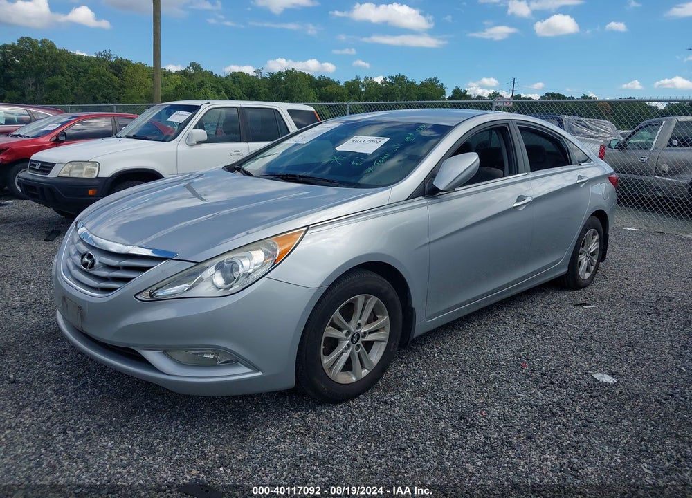 2013 HYUNDAI SONATA GLS VIN: 5NPEB4AC4DH547104
