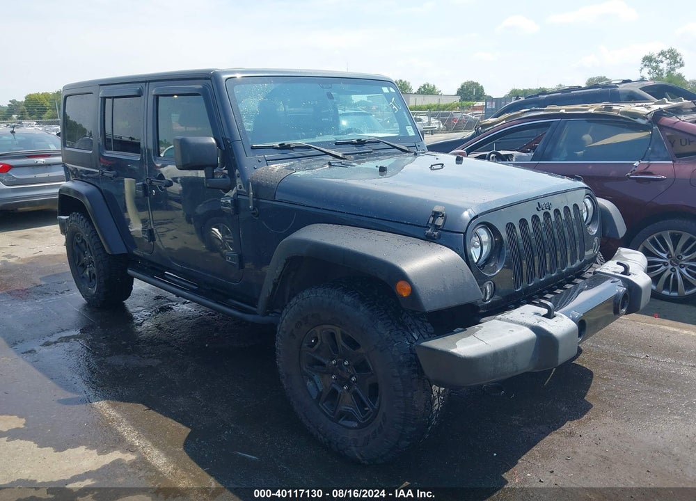 2016 JEEP WRANGLER UNLIMITED WILLYS WHEELER VIN: 1C4BJWDG1GL198385