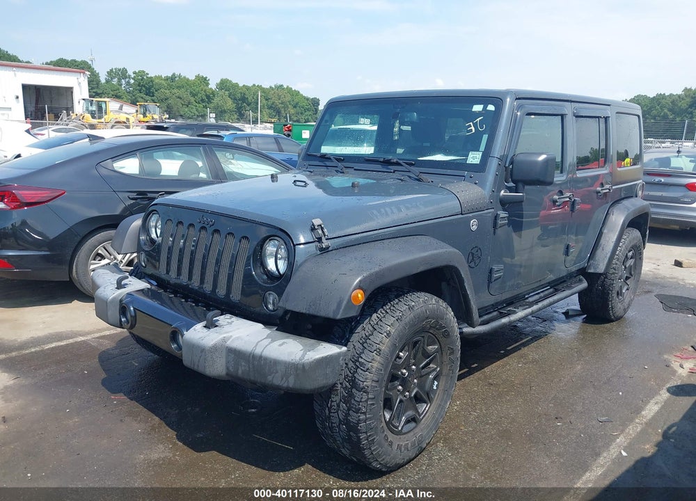 2016 JEEP WRANGLER UNLIMITED WILLYS WHEELER VIN: 1C4BJWDG1GL198385