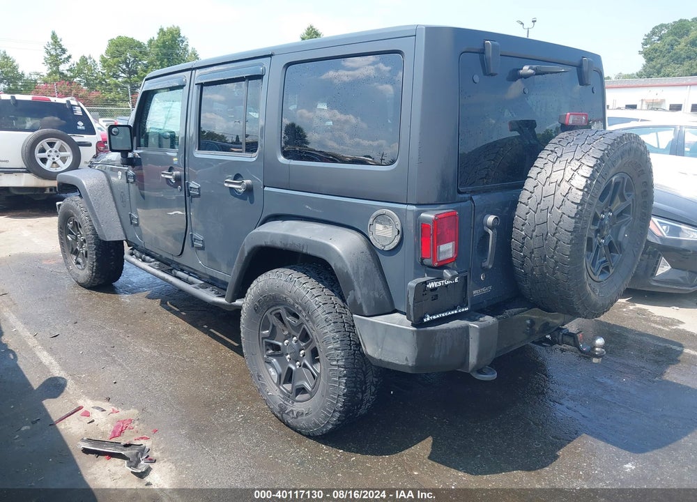 2016 JEEP WRANGLER UNLIMITED WILLYS WHEELER VIN: 1C4BJWDG1GL198385