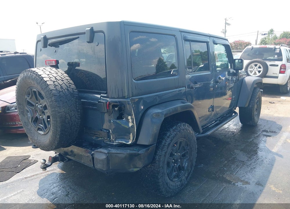 2016 JEEP WRANGLER UNLIMITED WILLYS WHEELER VIN: 1C4BJWDG1GL198385