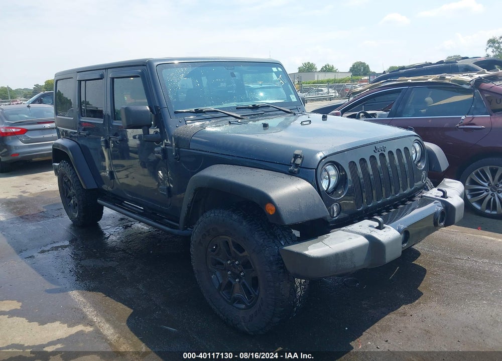 2016 JEEP WRANGLER UNLIMITED WILLYS WHEELER VIN: 1C4BJWDG1GL198385