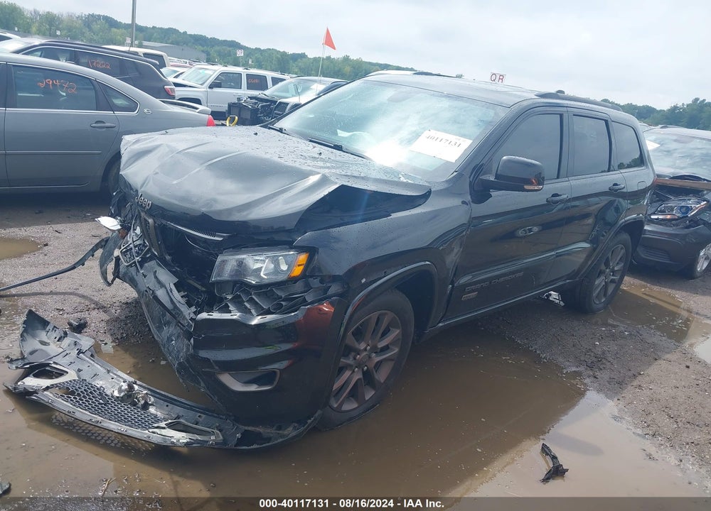 2016 GRAND JEEP  CHEROKEE LIMITED 75TH ANNIVERSARY VIN: 1C4RJFBG1GC474677