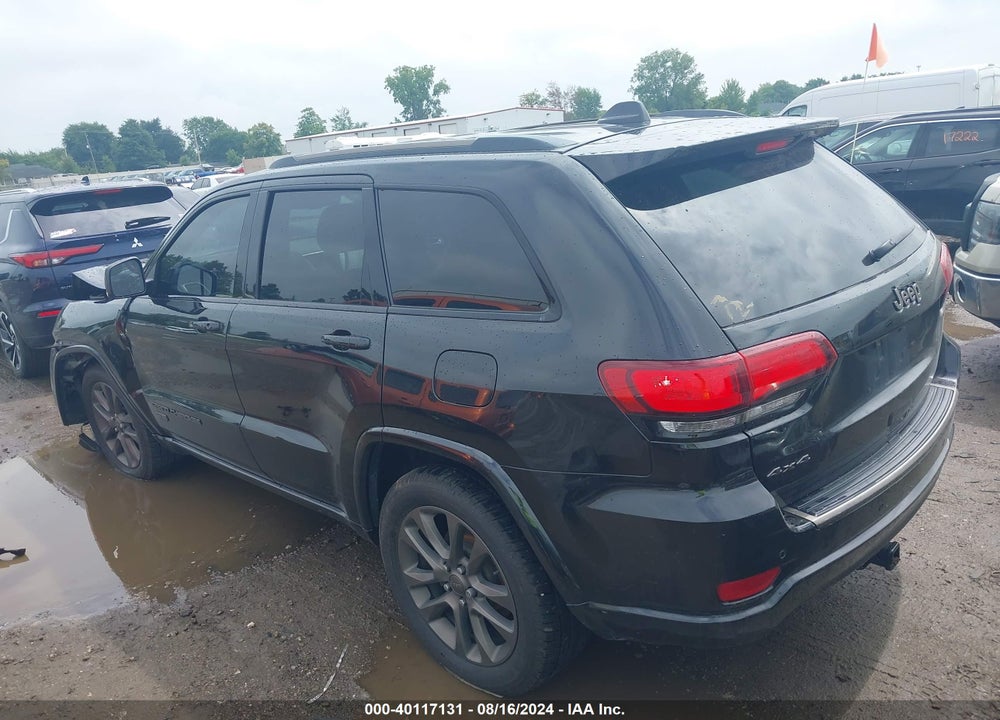 2016 GRAND JEEP  CHEROKEE LIMITED 75TH ANNIVERSARY VIN: 1C4RJFBG1GC474677