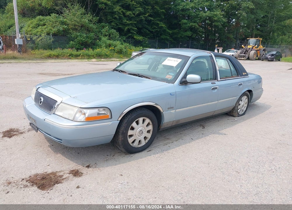 2003 MERCURY GRAND MARQUIS LS VIN: 2MEFM75W73X657774