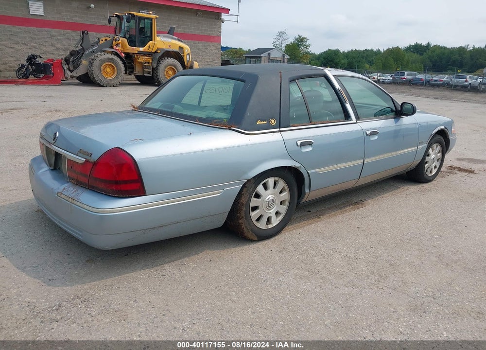 2003 MERCURY GRAND MARQUIS LS VIN: 2MEFM75W73X657774