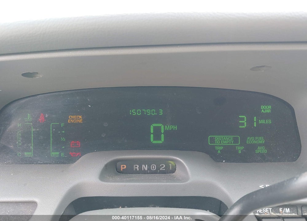 2003 MERCURY GRAND MARQUIS LS VIN: 2MEFM75W73X657774