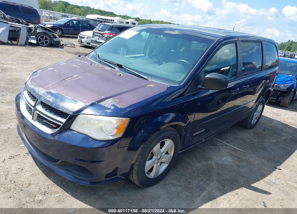 2013 DODGE GRAND CARAVAN SE VIN: 2C4RDGBG3DR723707
