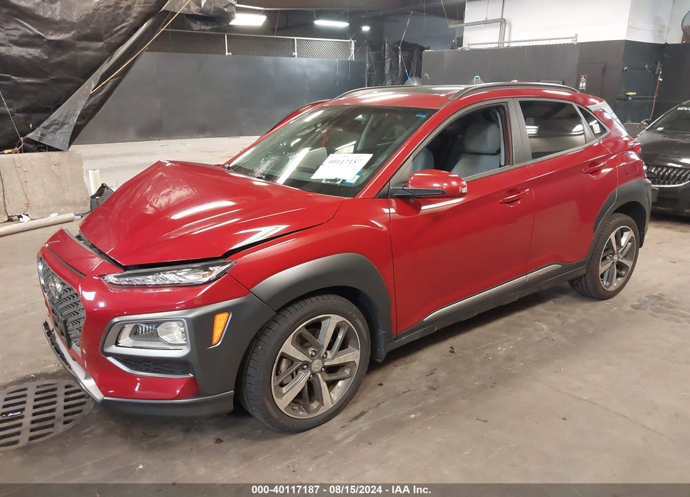 2021 HYUNDAI KONA ULTIMATE VIN: KM8K5CA56MU662780