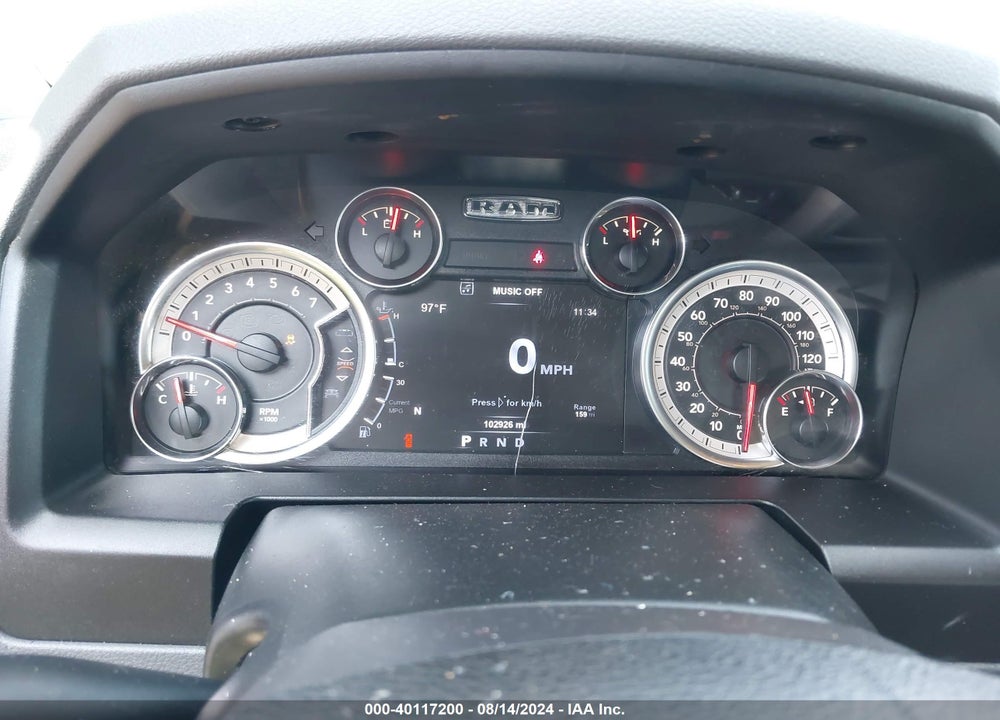2019 RAM 1500 CLASSIC BIG HORN 4X4 5'7 BOX VIN: 1C6RR7LT0KS571031