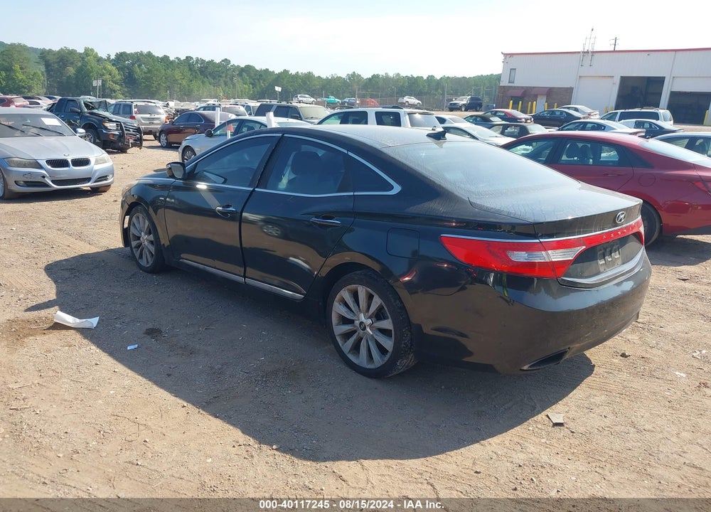 2013 HYUNDAI AZERA VIN: KMHFH4JG0DA243471