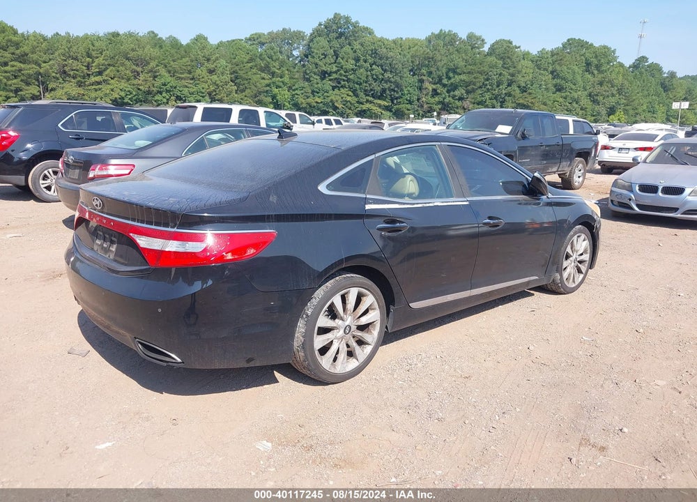 2013 HYUNDAI AZERA VIN: KMHFH4JG0DA243471
