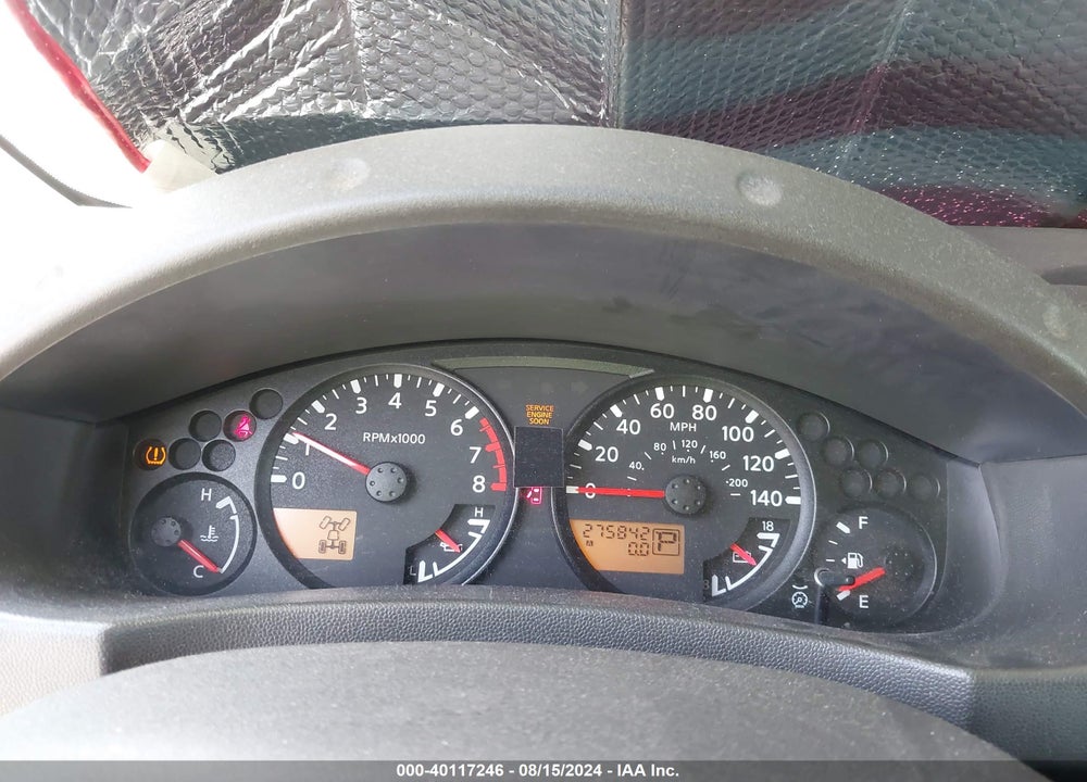 2005 NISSAN FRONTIER VIN: 1N6AD07W45C416817