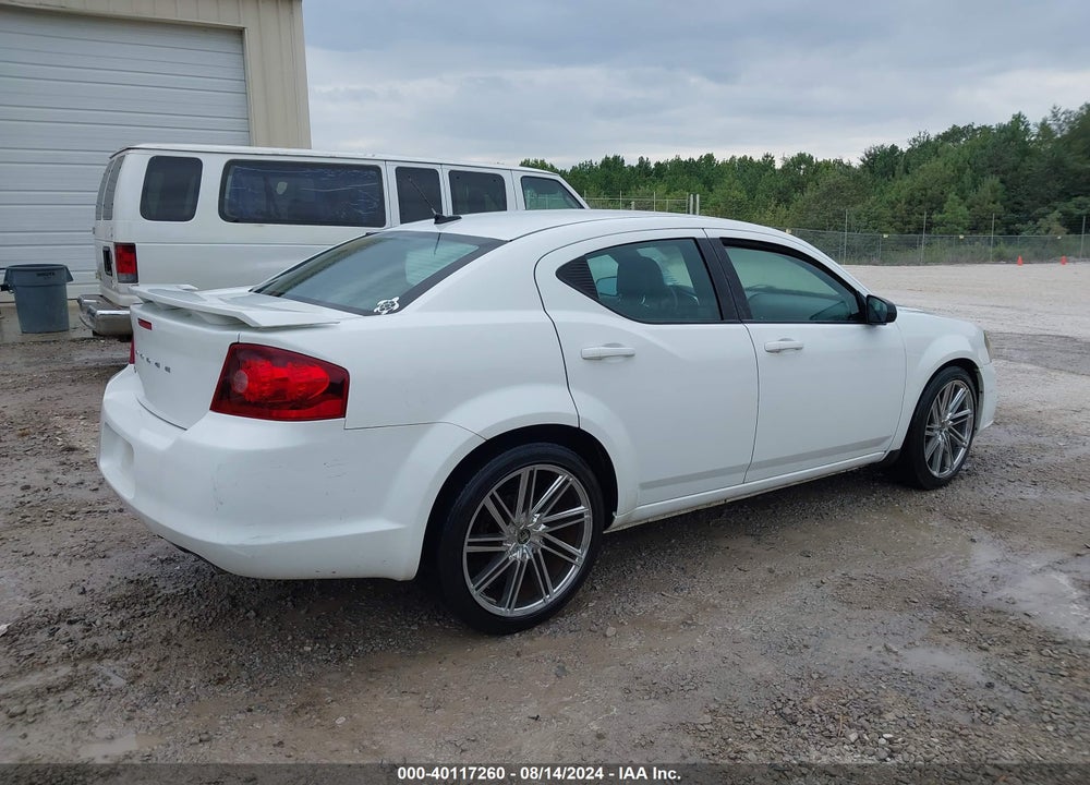 2014 DODGE AVENGER SE VIN: 1C3CDZAGXEN104270