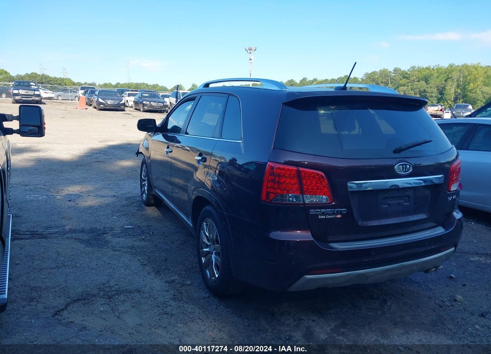 2013 KIA SORENTO SX VIN: 5XYKW4A29DG363914