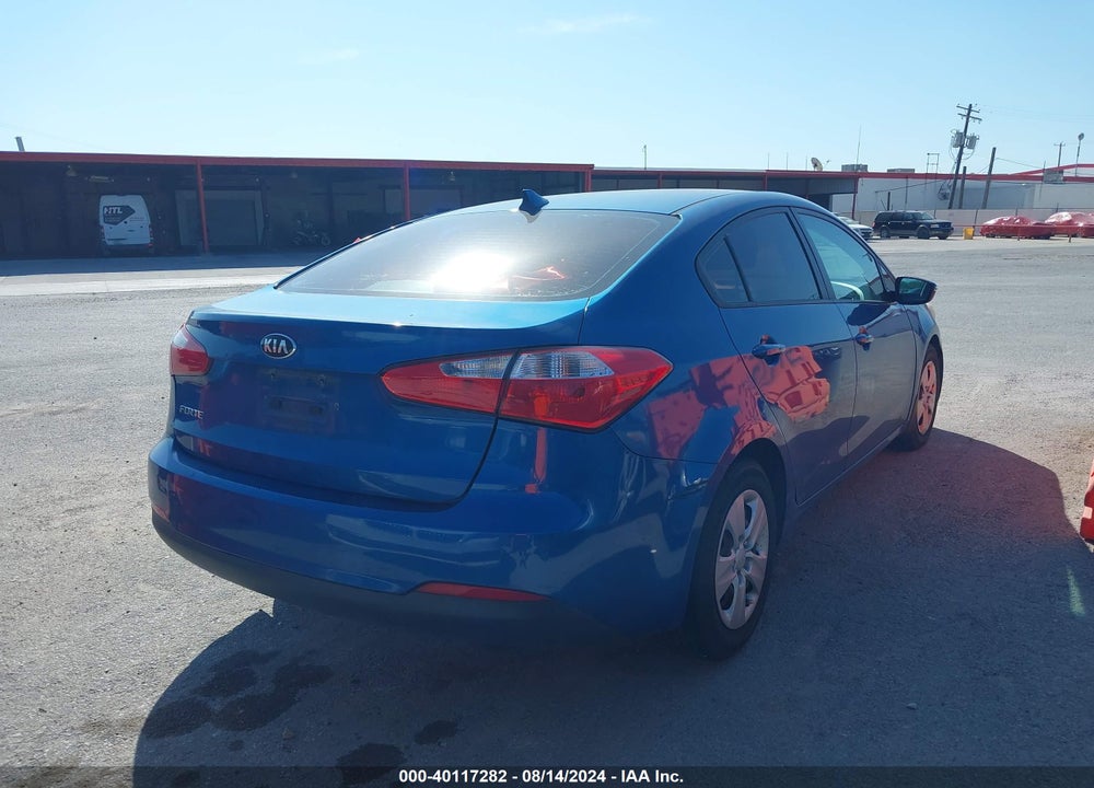2015 KIA FORTE LX VIN: KNAFX4A60F5306771