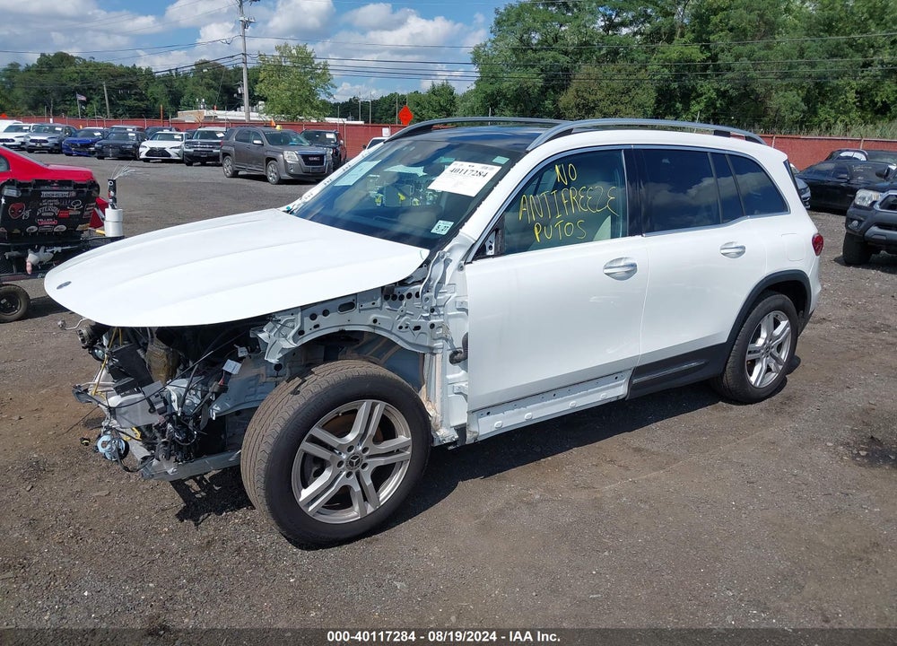 2022 MERCEDES-BENZ GLB 250 4MATIC VIN: W1N4M4HBXNW180846