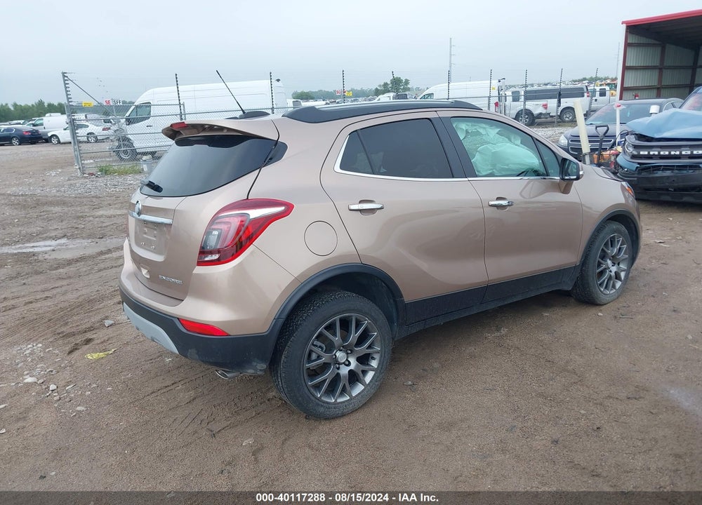2019 BUICK ENCORE FWD SPORT TOURING VIN: KL4CJ1SB6KB792218