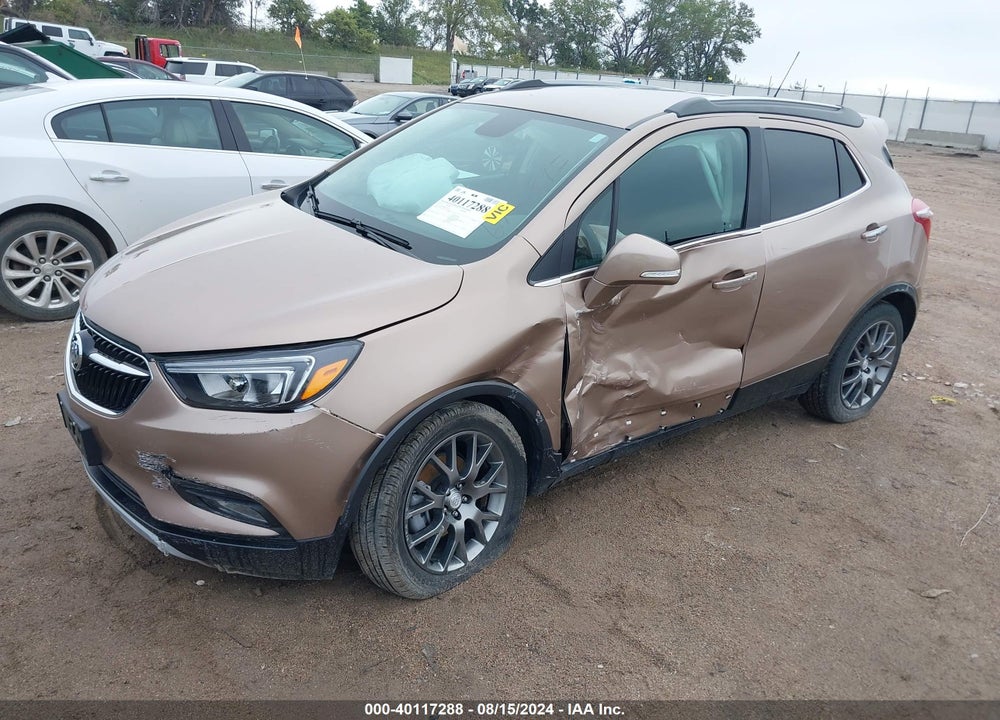 2019 BUICK ENCORE FWD SPORT TOURING VIN: KL4CJ1SB6KB792218