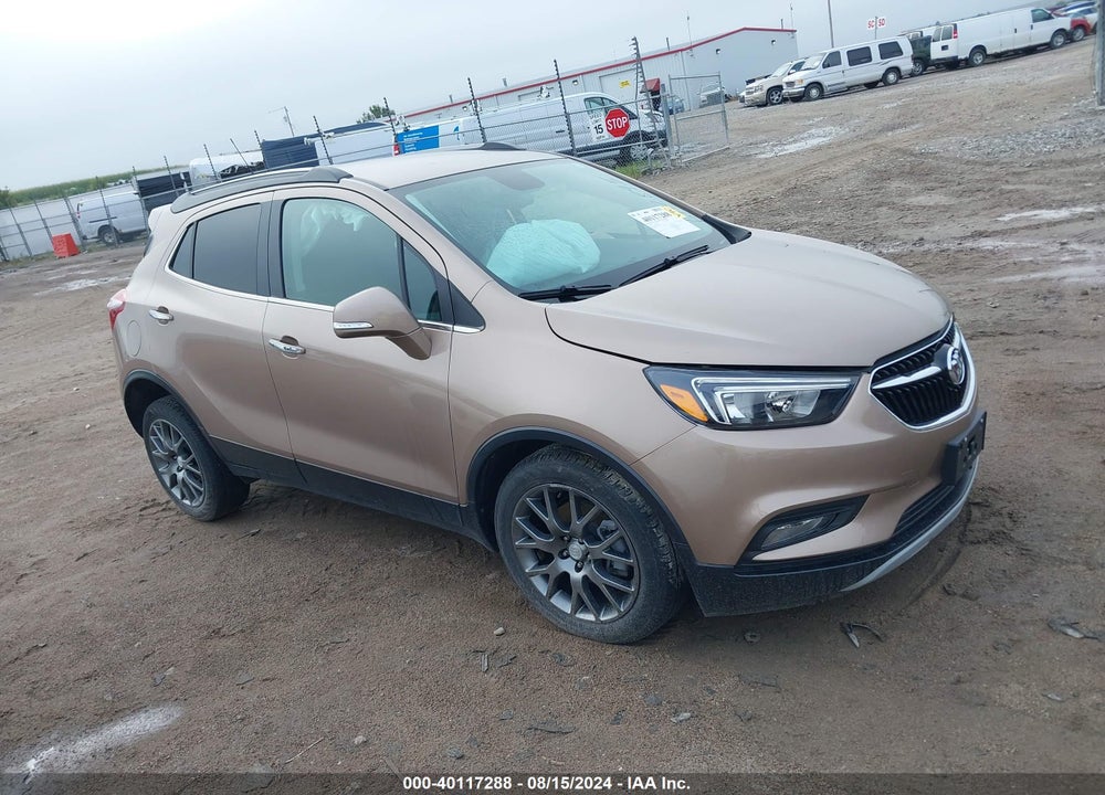 2019 BUICK ENCORE FWD SPORT TOURING VIN: KL4CJ1SB6KB792218