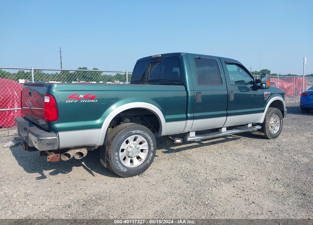 2008 FORD F-350 LARIAT VIN: 1FTWW31R28EA23723