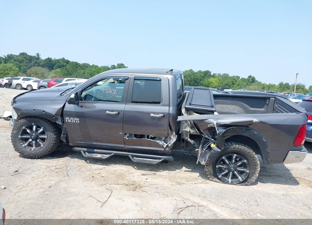 2017 RAM 1500 BIG HORN QUAD CAB 4X4 6'4 BOX VIN: 1C6RR7GG2HS569237
