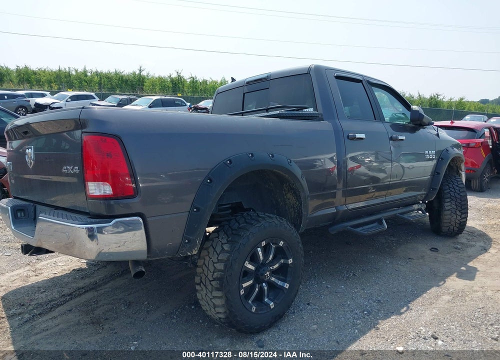 2017 RAM 1500 BIG HORN QUAD CAB 4X4 6'4 BOX VIN: 1C6RR7GG2HS569237
