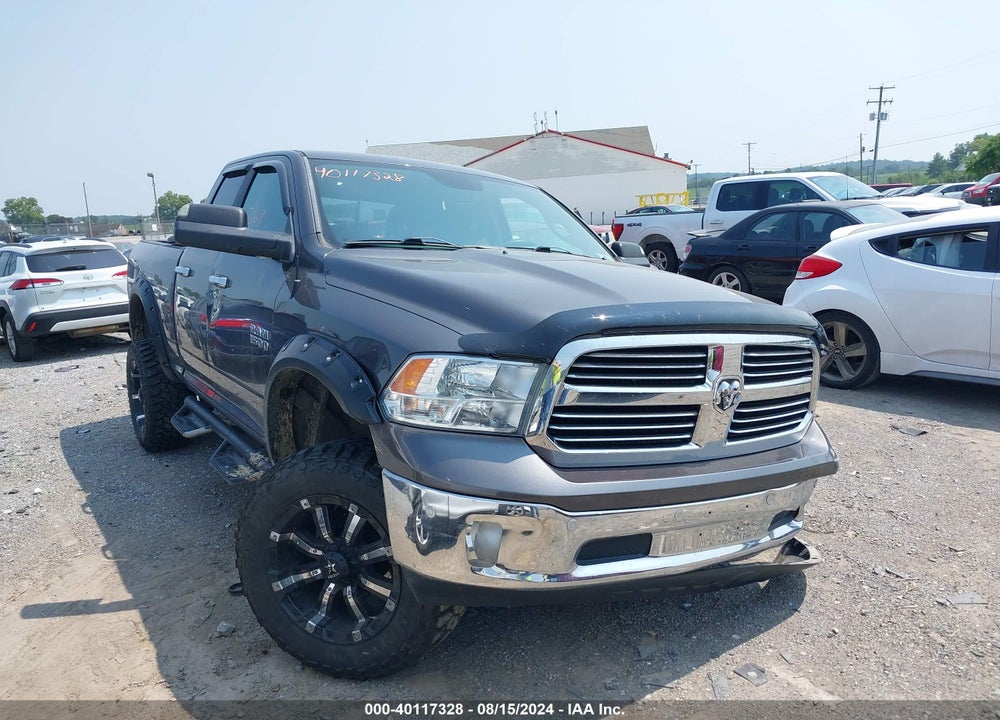 2017 RAM 1500 BIG HORN QUAD CAB 4X4 6'4 BOX VIN: 1C6RR7GG2HS569237