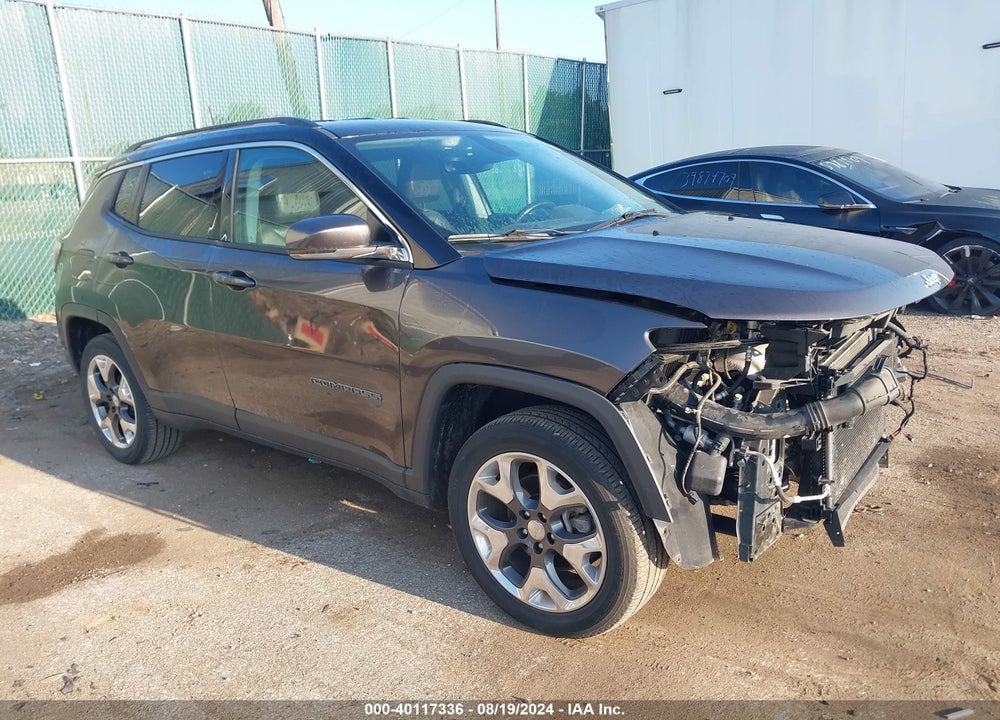 2018 JEEP COMPASS LIMITED 4X4 VIN: 3C4NJDCB7JT360636