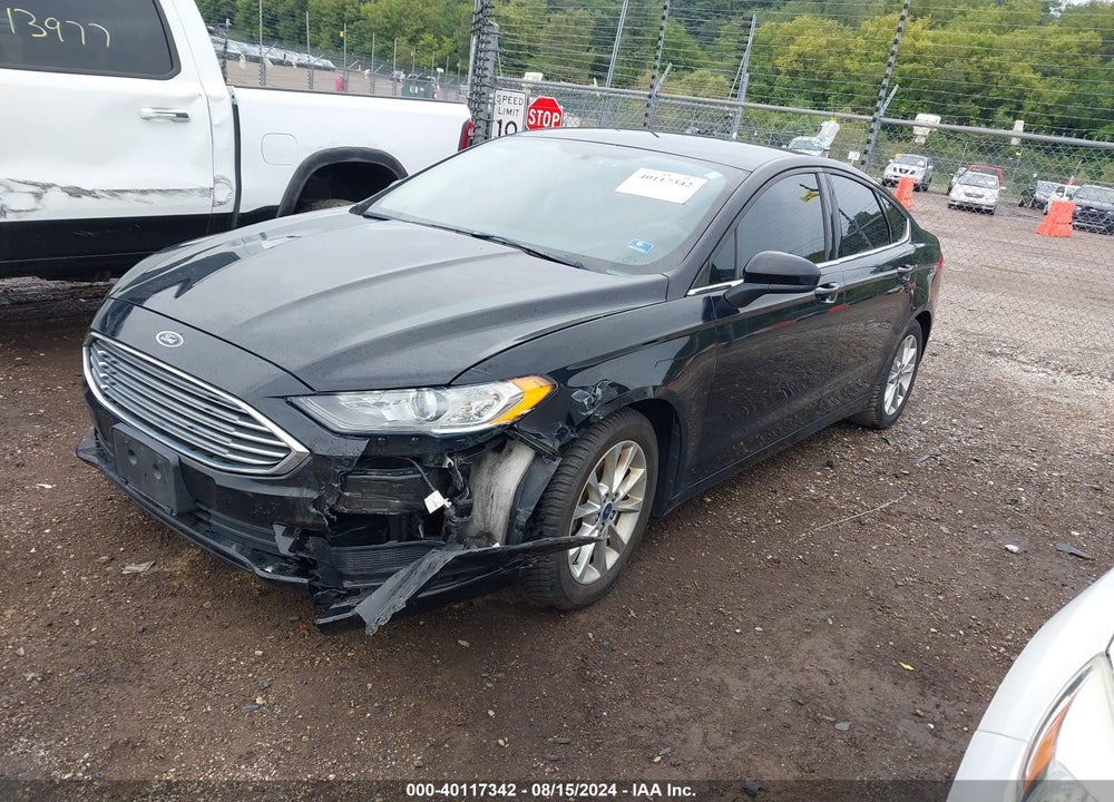2017 FORD FUSION SE VIN: 3FA6P0H74HR282345