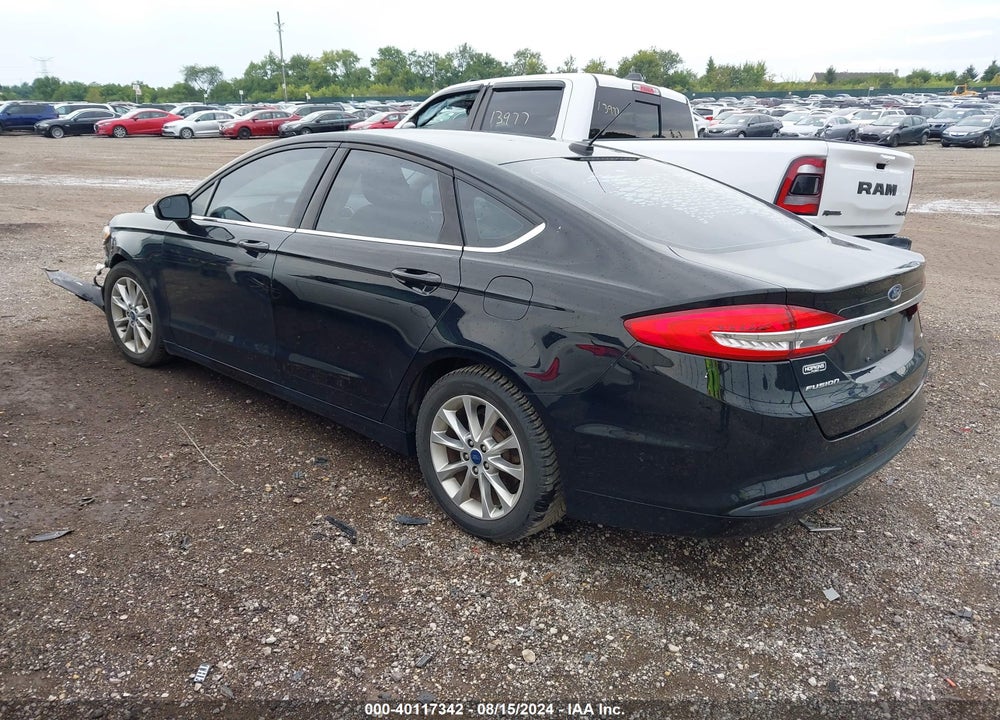 2017 FORD FUSION SE VIN: 3FA6P0H74HR282345